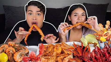 seafood mukbang near me|seafood boil eating videos.